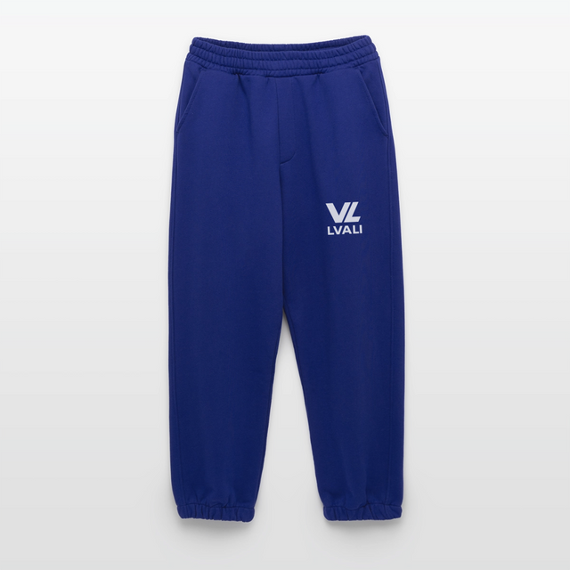 VL LVALI Heavyweight Organic Joggers Made in EU - Iconic Blue