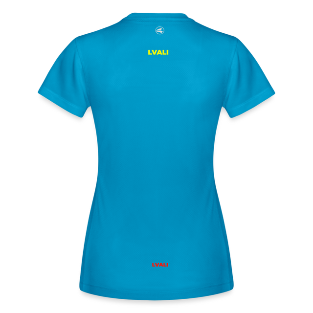 LVALI Bright 2 JAKO Woman's T-Shirt Run 2.0 - sapphire blue