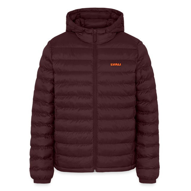 LVALI LIGHTWEIGHT Men's Puffer Winter Jacket - maroon