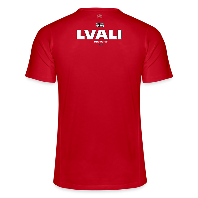 LVALI Dawn Runner JAKO Men's T-Shirt - red