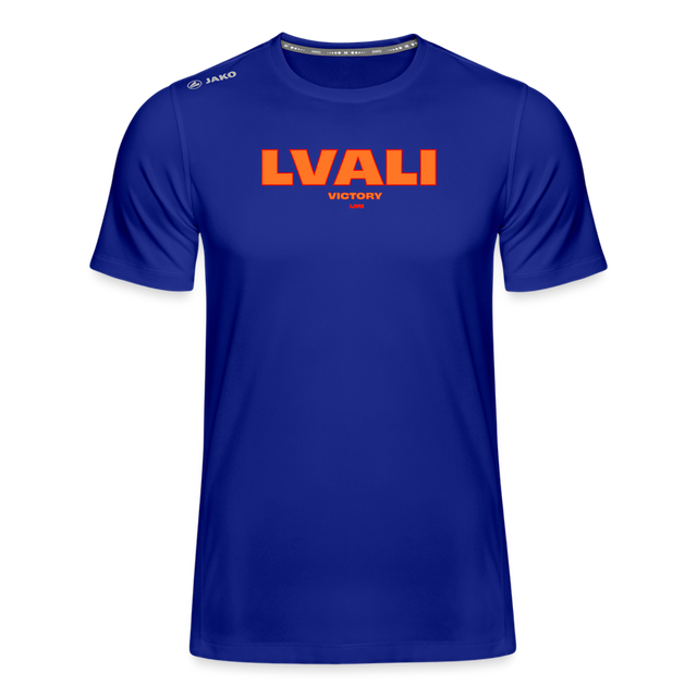 LVALI Dawn Runner JAKO Men's T-Shirt - royal blue