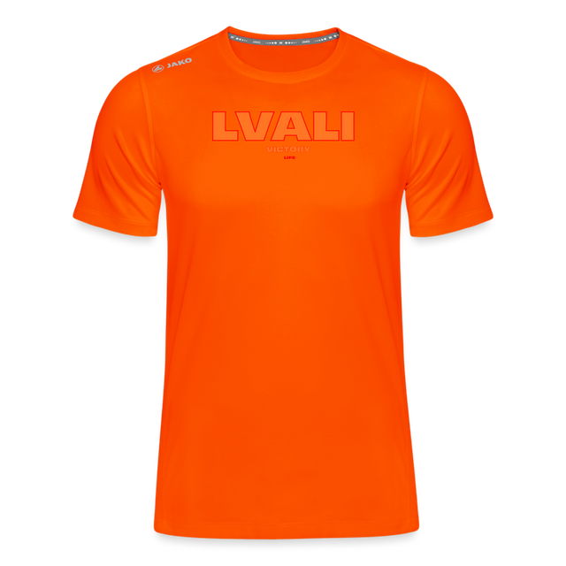 LVALI Dawn Runner JAKO Men's T-Shirt Run 2.0 - neon orange