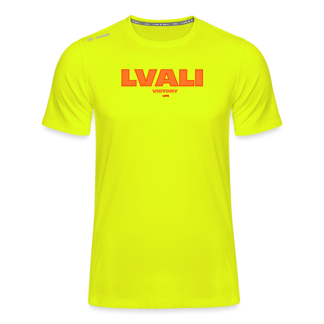 LVALI Dawn Runner JAKO Men's T-Shirt - neon yellow