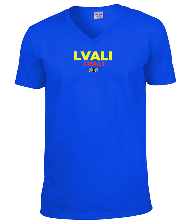 LVALI Brit Gildan SoftStyle® V Neck T-Shirt