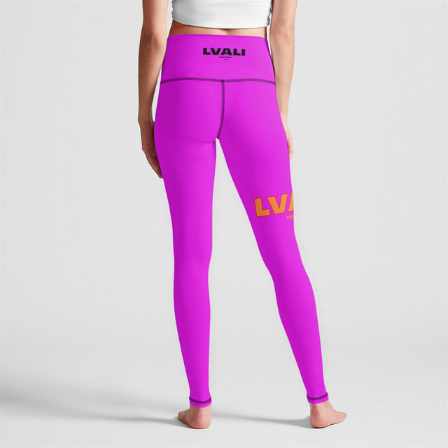 LVALI Bright Neon P High Waist Legging