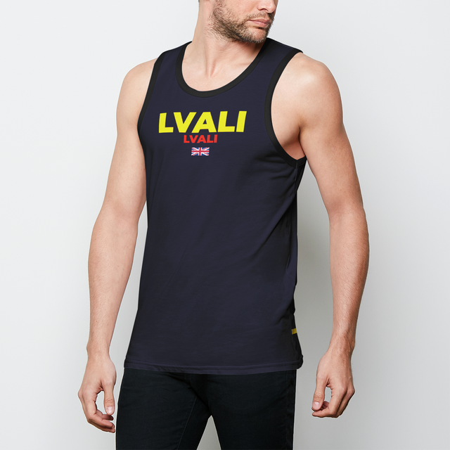 LVALI Brit Vest Mens Binded Tank Top