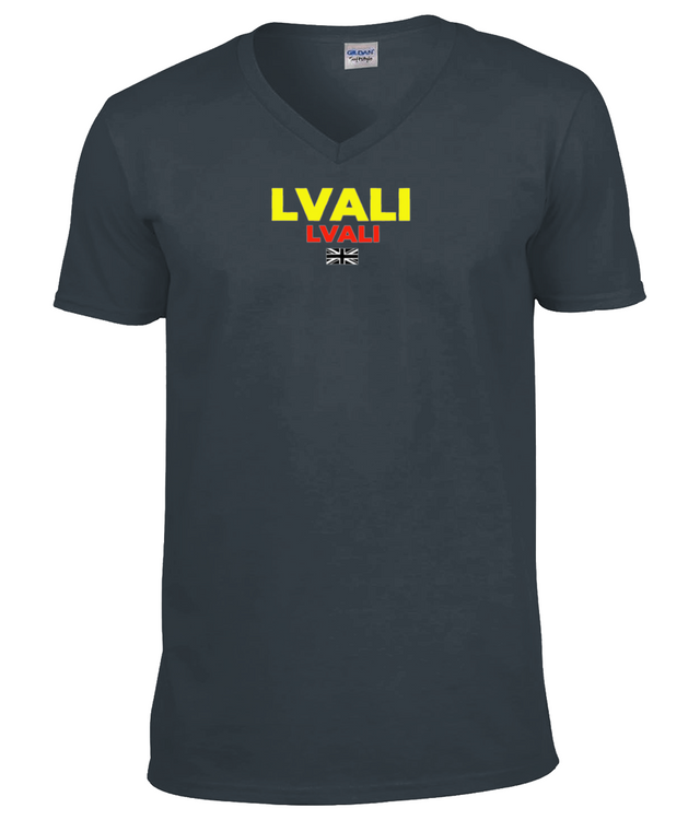 LVALI Brit Gildan SoftStyle® V Neck T-Shirt