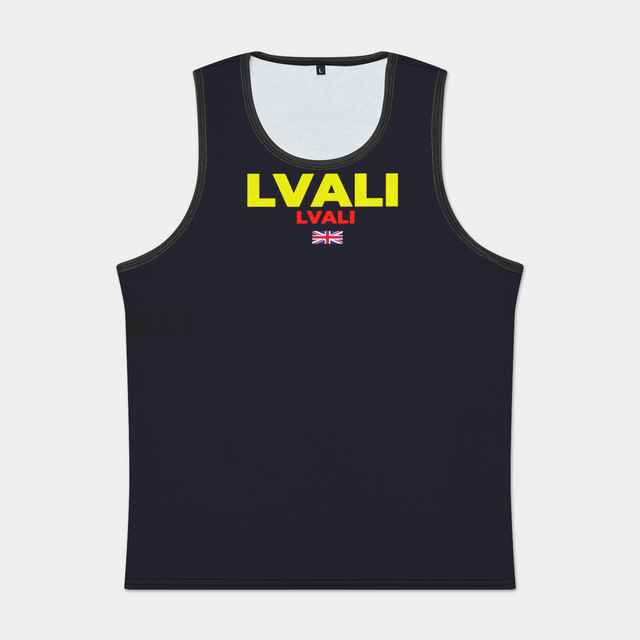 LVALI Brit Vest Mens Binded Tank Top