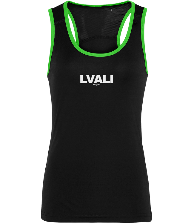 LVALI Pink Women's TriDri® Panelled Fitness Vest