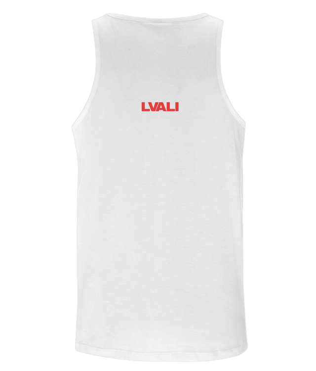 LVALI Mens Jersey Big Tank Top Line