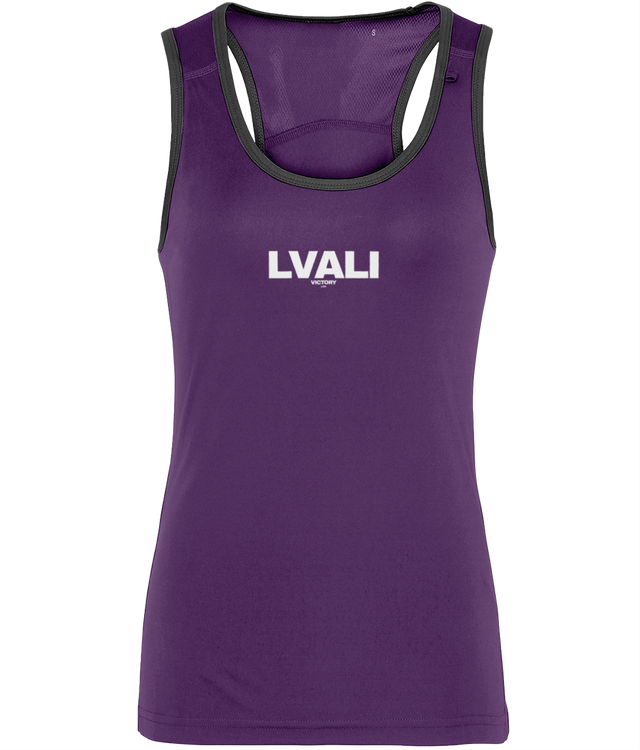 LVALI Pink Women's TriDri® Panelled Fitness Vest