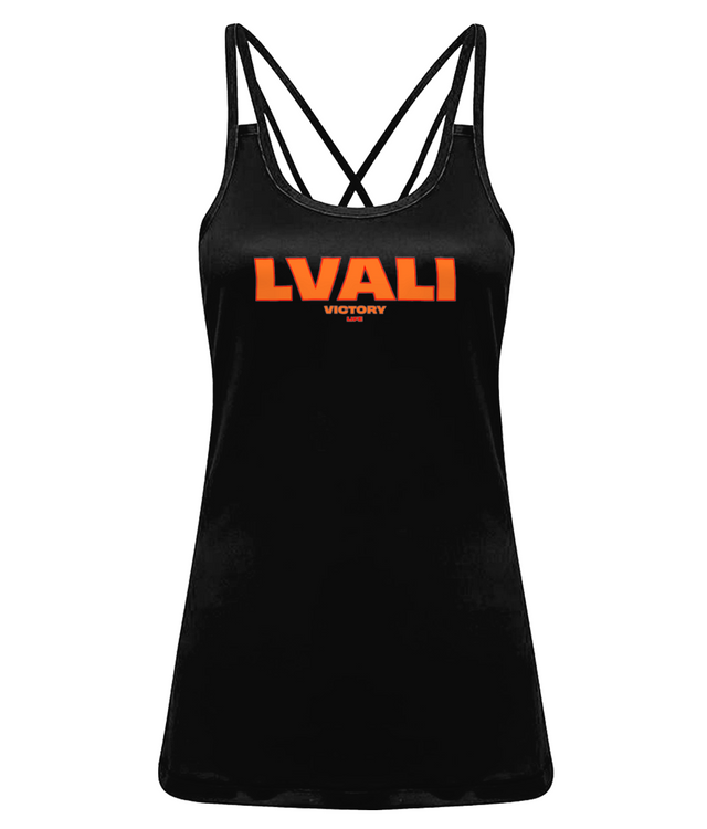 Women's TriDri® 'Laser Cut' Spaghetti Strap Vest VICTORY even tighter spacing