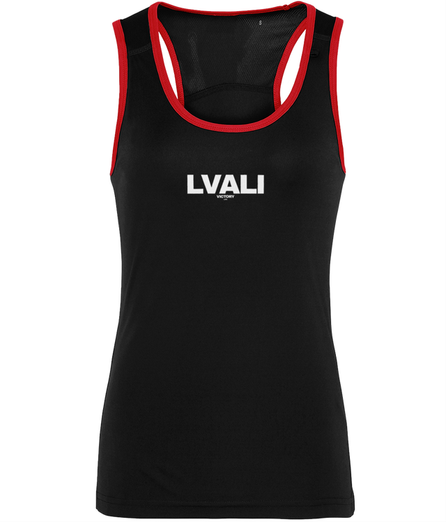 LVALI Pink Women's TriDri® Panelled Fitness Vest