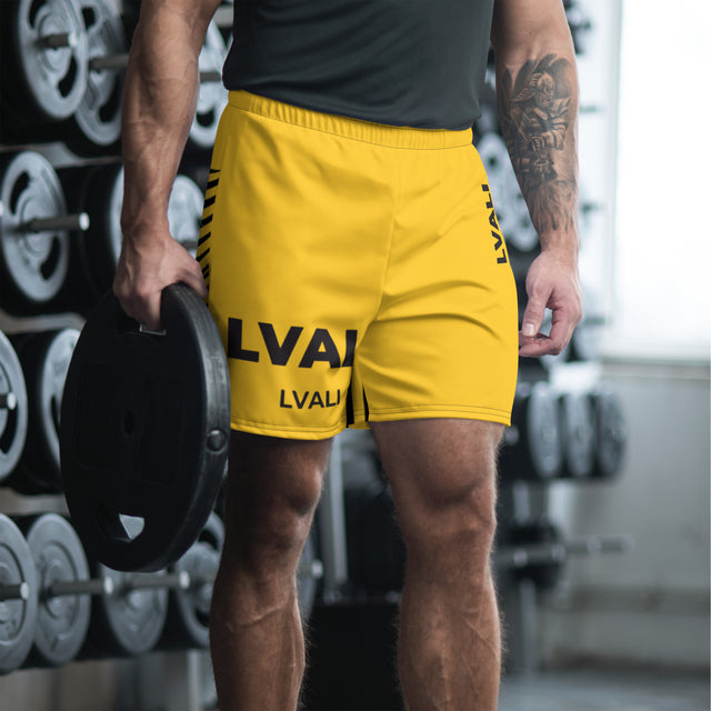 LVALI D-SQUAT Men's Recycled Athletic Shorts