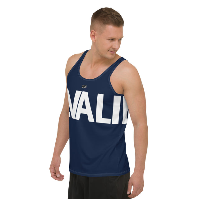 LVALI Big Unisex Tank Top