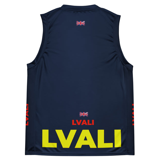 LVALI Brit unisex basketball jersey