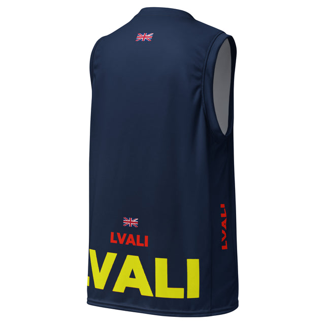 LVALI Brit unisex basketball jersey