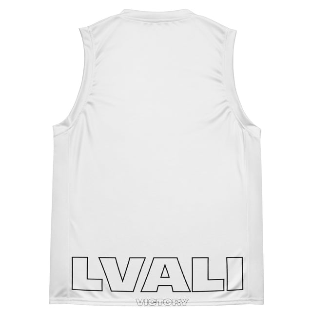 LVALI Recycled unisex basketball jersey