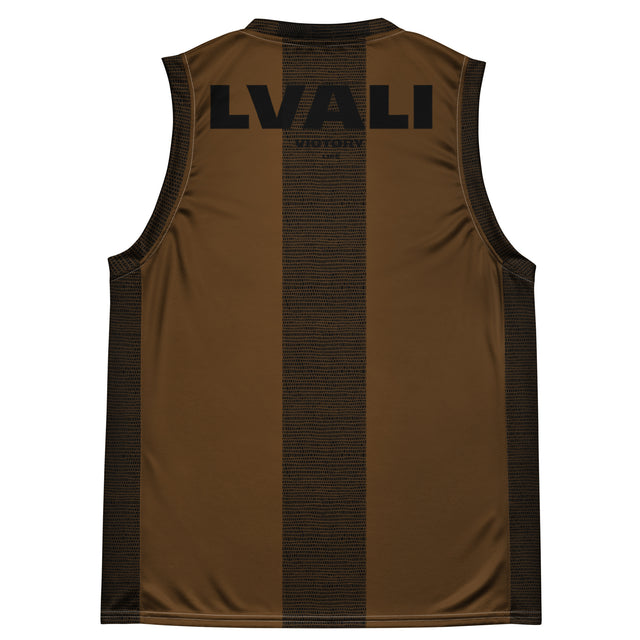 LVALI Recycled unisex basketball jersey