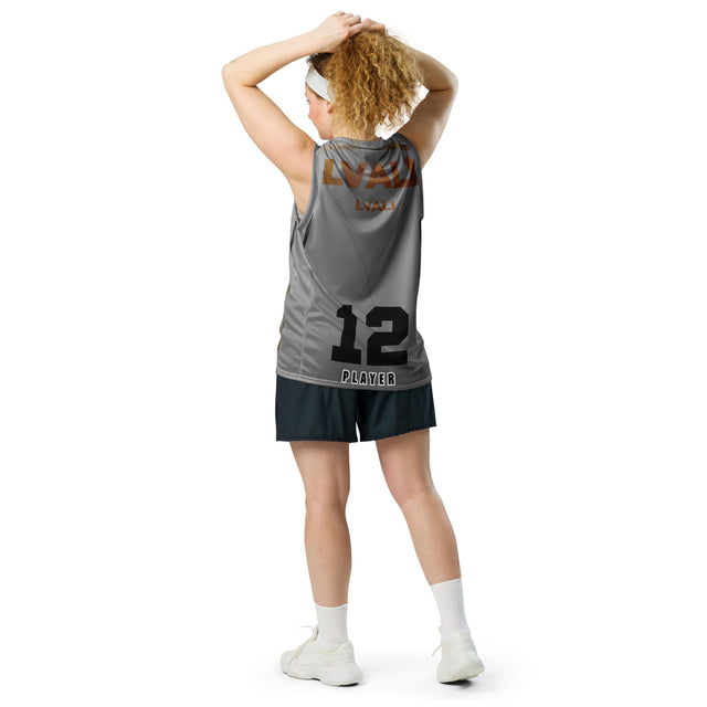 LVALI YES unisex basketball jersey