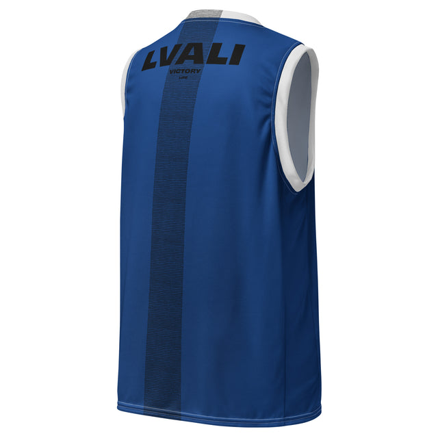 LVALI Blue Eyes  unisex basketball jersey