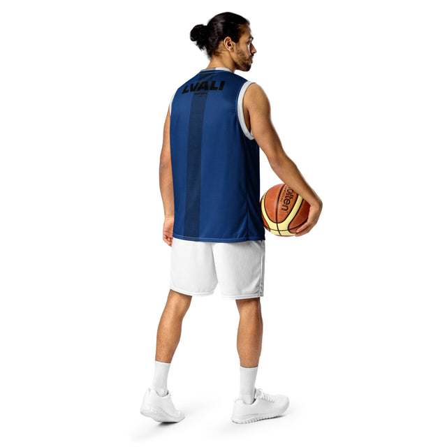 LVALI Blue Eyes  unisex basketball jersey