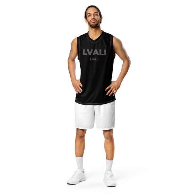 LVALI BOLD Recycled unisex basketball jersey