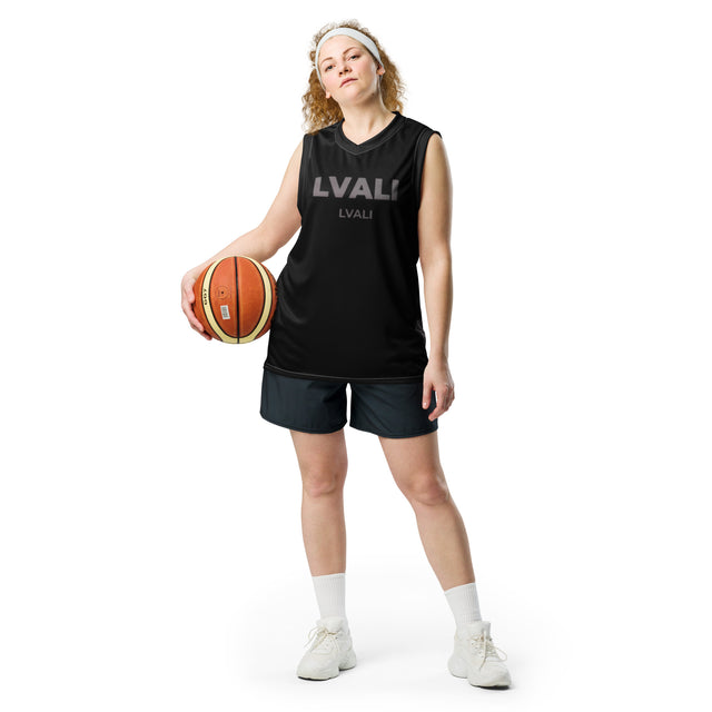 LVALI BOLD Recycled unisex basketball jersey