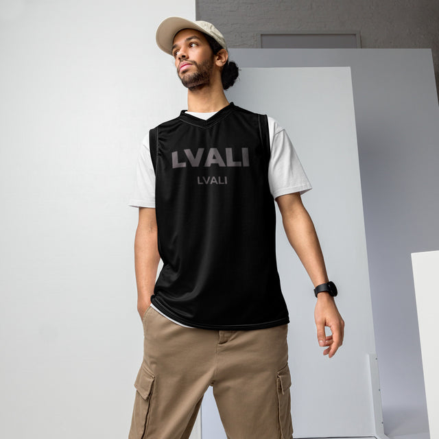 LVALI BOLD Recycled unisex basketball jersey