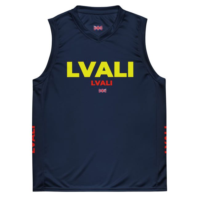 LVALI Brit unisex basketball jersey