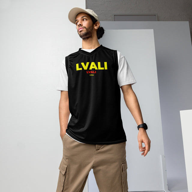 LVALI RY Recycled unisex basketball jersey