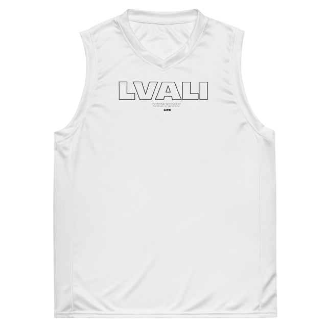 LVALI Recycled unisex basketball jersey