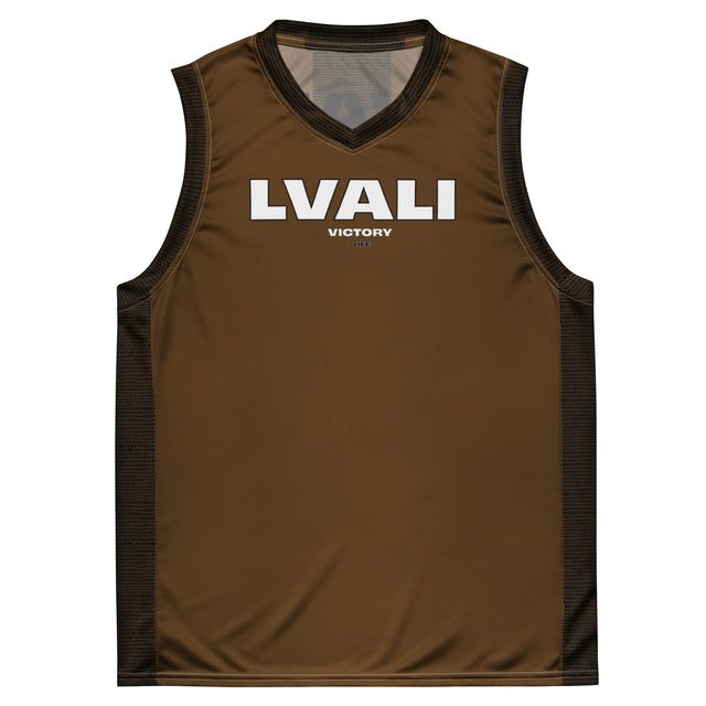 LVALI Recycled unisex basketball jersey