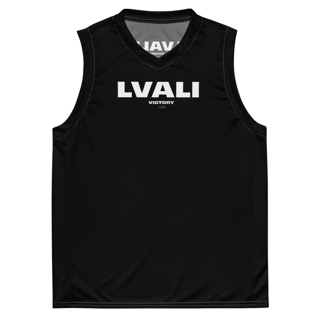 LVALI Recycled unisex basketball jersey