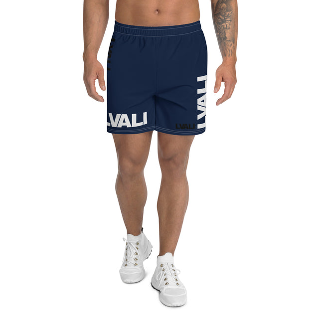 LVALI Blue eyes Unisex Athletic Long Shorts