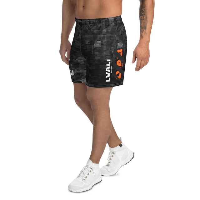 LVALI GI BW Unisex Athletic Long Shorts