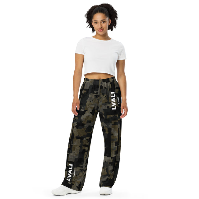 LVALI CamVali unisex wide-leg pants