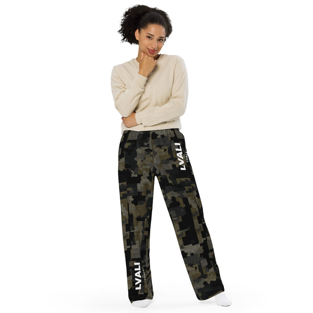 LVALI CamVali unisex wide-leg pants