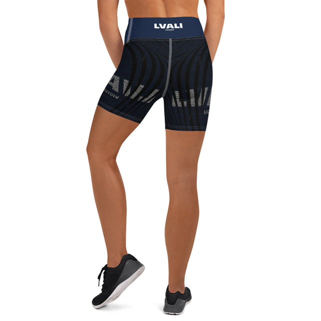 LVALI Blue Yoga Shorts