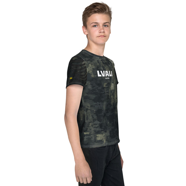 LVALI GI Youth crew neck t-shirt