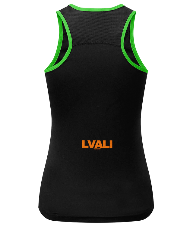 LVALI Pink Women's TriDri® Panelled Fitness Vest