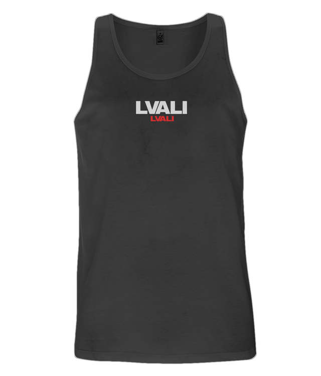 LVALI Mens Jersey Big Tank Top Line