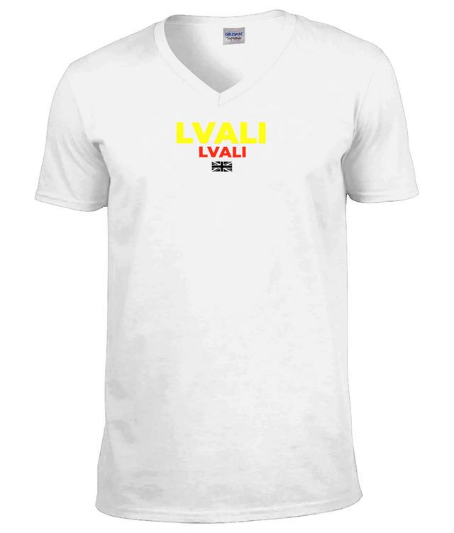 LVALI Brit Gildan SoftStyle® V Neck T-Shirt