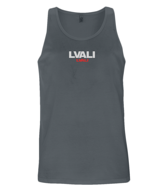 LVALI Mens Jersey Big Tank Top Line