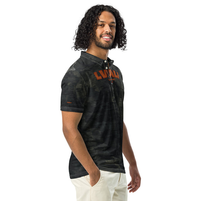 LVALI GI Orange Men’s slim fit polo