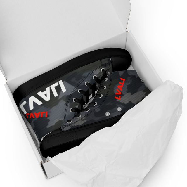 LVALI high top canvas shoes