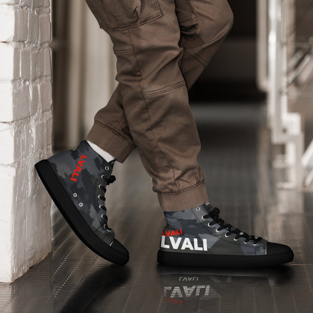 LVALI high top canvas shoes