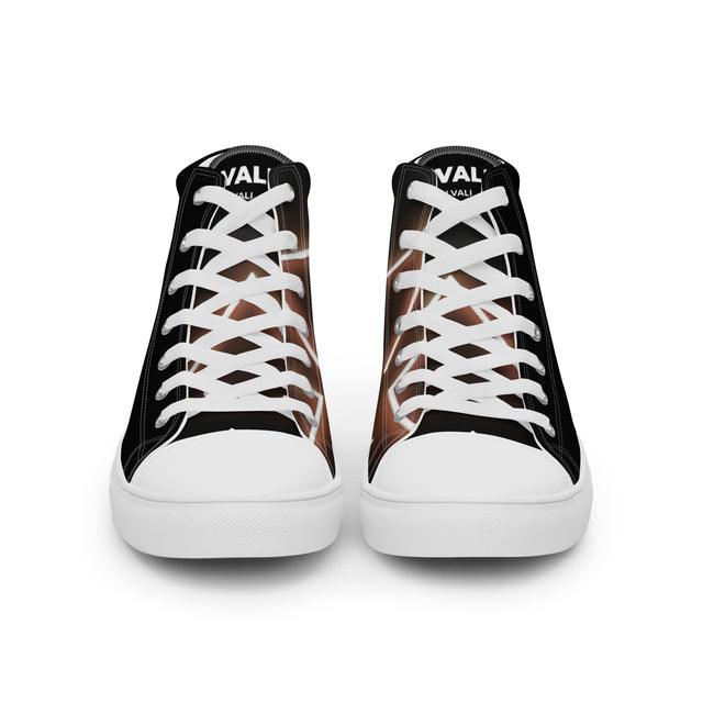 LVALI Men’s high top canvas shoes