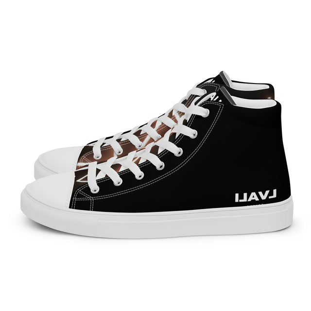 LVALI Men’s high top canvas shoes