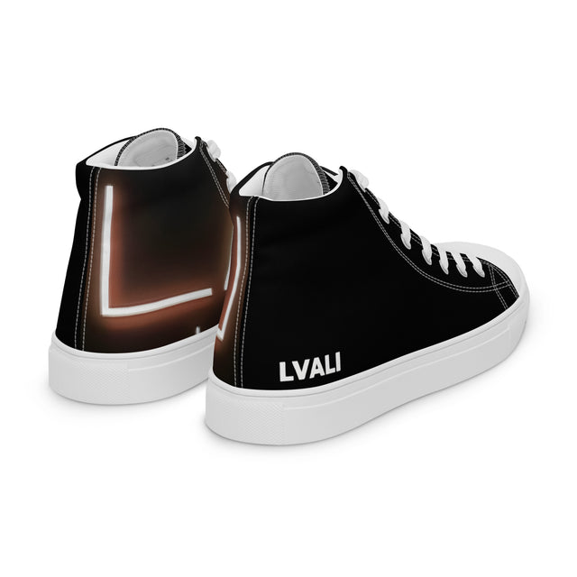 LVALI Men’s high top canvas shoes